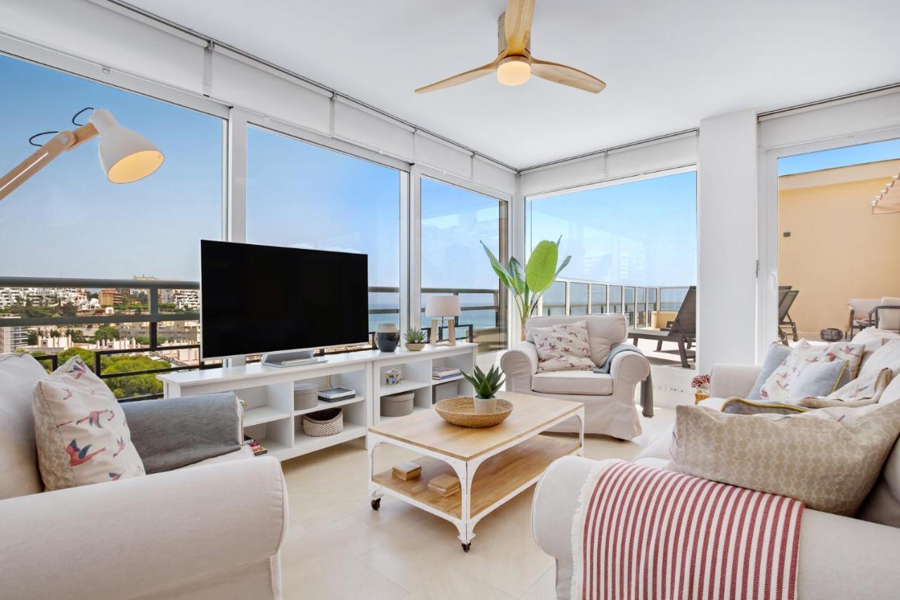 Crystalline View'S Of Carihuela - 3 Bedrooms Penthouse ตอร์เรโมลิโนส ภายนอก รูปภาพ